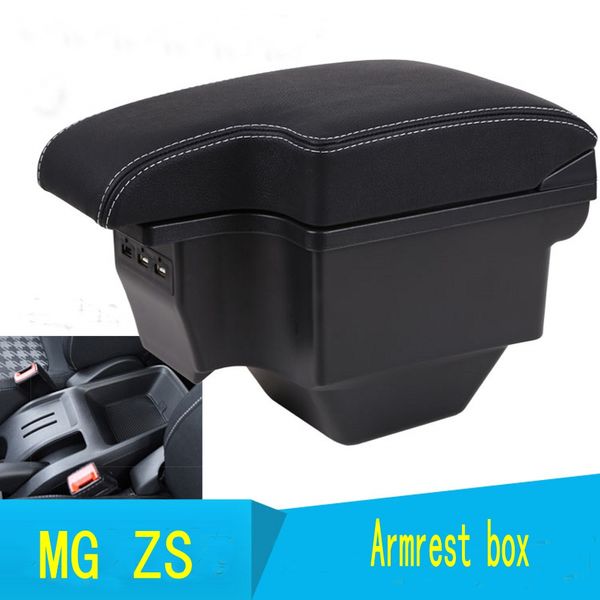 

for mg zs armrest box central store content box products interior armrest storage car-styling accessories part 2017-2019