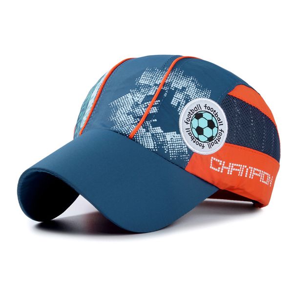 

2019 new child running soccer kids hats outdoor sport hat football visor cap sport caps quality, Black;white