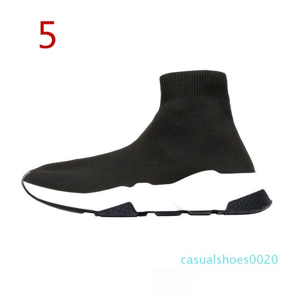 

2019 ace designer casual sock speed trainer black red triple black fashion socks sneaker trainer shoes 36-45 c20