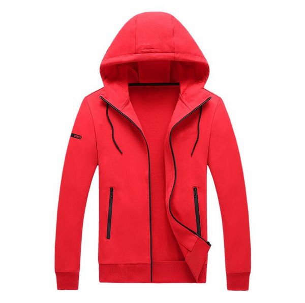 

2020 new fn666 mens' autumn brand hoodie sweatshirts long sleeve sport zipper pullover hoodies men streetwear clothing, Black