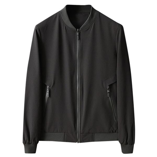 

quality high men's jackets 2019 men new casual jacket coats spring regular slim jacket coat for male wholesale plus size m-4xl 8, Black;brown