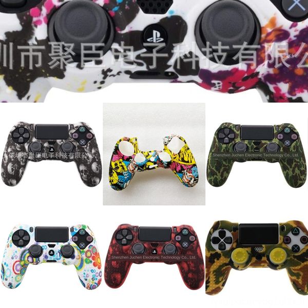 

гуасу силиконовый геймпад контроллер ручка крышка чехол + 2 для ps4 комплект для крышки кожи