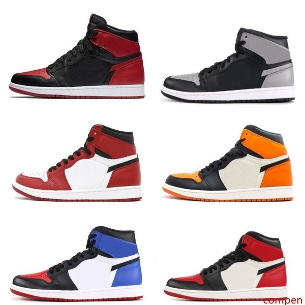 

with og 1s classic 1 basketball shoes 3 gold shadow chicago bred royal shattered backboard bred black toe women men sneakers