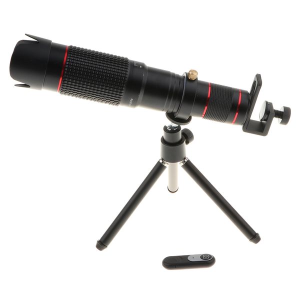 

36x телефон телеобъектив смартфон объектив камеры с мини гибкий штатив