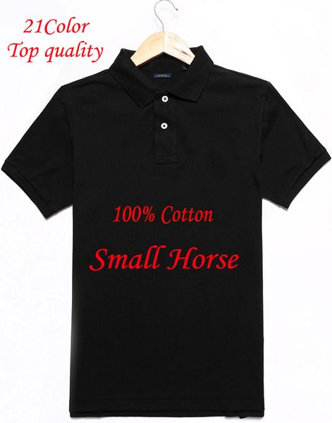 

Wholesale 22COLOR 100% Cotton MEN Summer Hot Sale Polo Shirt USA American Flag Brand Polos Men Short Sleeve Sport Polo 309# Man Coat