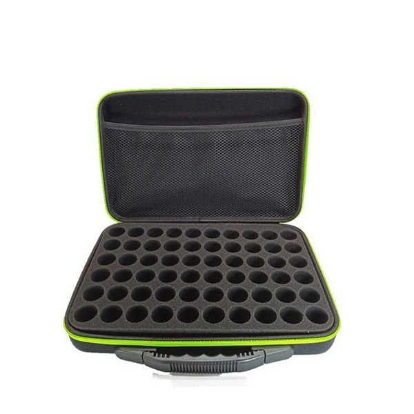 

60 compartments essential oil storage bag portable travel essential oil bottle organizer women perfume collecting case