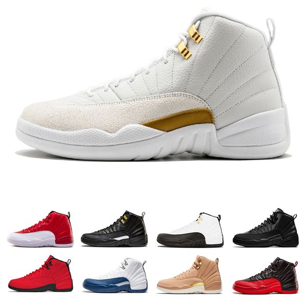 

cheap Basketball Shoes 12 university blue WNTR GS Barons taxi Men Sport The master Black Nylon 12s Trainer Sneakers sport size us 8-13