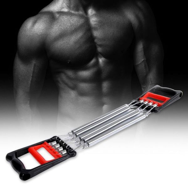 

shoulder finger ergonomic handle multifunction home fitness arm spring exerciser chest expander wrist carbon steel pull-up