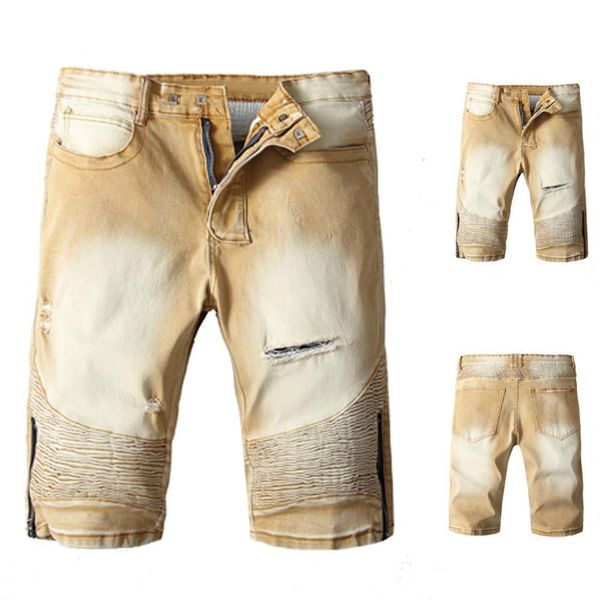 

2019 новый стиль горячей продажи мужская мода молния crumple fit прямые джинсовые vintage style джинсы брюки высокого качества удобные, White;black