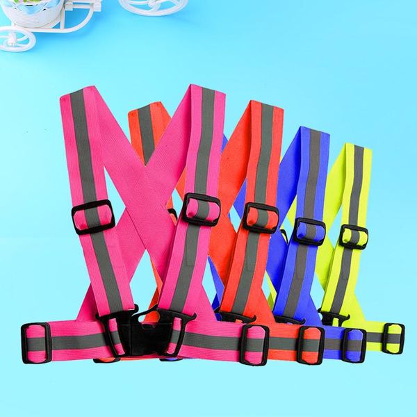 

новые дети дети велоспорт безопасности светоотражающий жилет куртка подарка аксессуары, Blue