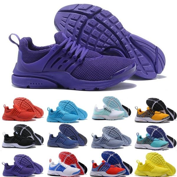 

new presto 5 br qs breathe triple black white yellow red mens women running shoes safari pack sports designer trainer sneakers
