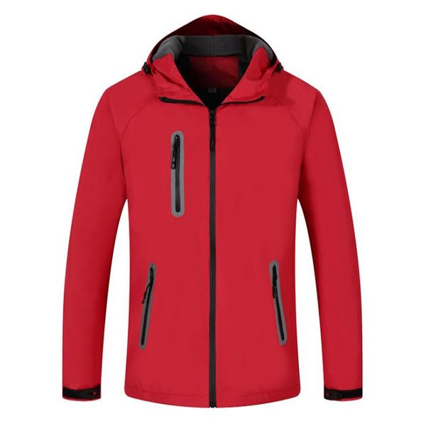 

2019 autumn and winter new men's outdoor reflective thin section mountaineering windproof warm jacket