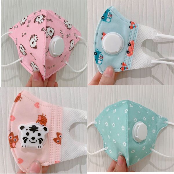 

maschera pm2.5 дети анти-загрязнение мальчики девочки мультфильм рот маски для лица дети анти-пыль дышащая ушная раковина моющиеся многоразо