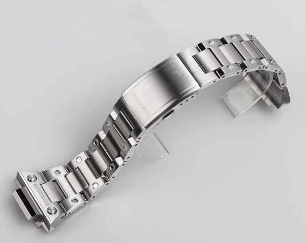 

1pc generic stainless steel gx-56 gwx-56 watch band for watch replacement