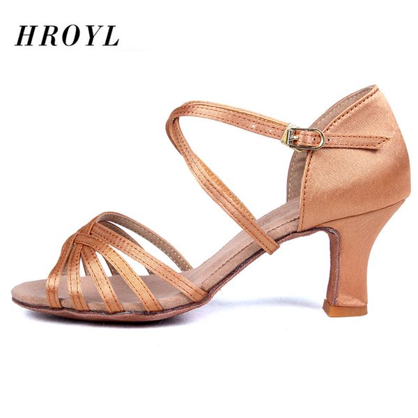 

brand new women's ballroom latin tango dance shoes heeled sale promotion pu/satin latin dancing shoes girls sandals