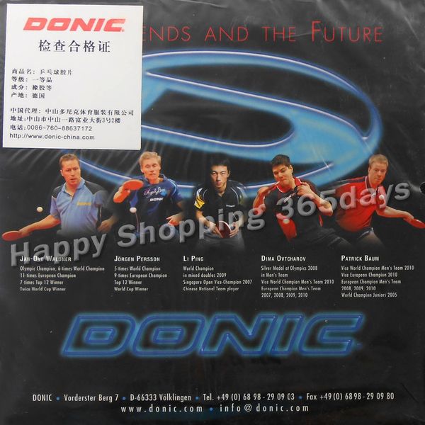 

donic baracuda 12080# pips-in table tennis pingpong rubber with sponge