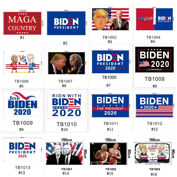 

2020 флаг выборы joe biden 90x150cm американские президентские выборы флаг красочные байден сад выборов баннер gh003