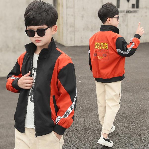 

children's clothing autumn and winter wear new baby shirt boy casual jacket sports coat outwear 4-12y, Blue;gray