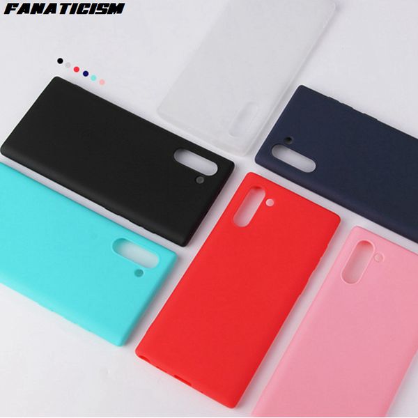 

матовый карамельный силиконовый чехол для samsung note 10 plus note 9 8 m10 m20 m30 m30s m40 мягкая крышка tpu бампер чехлы