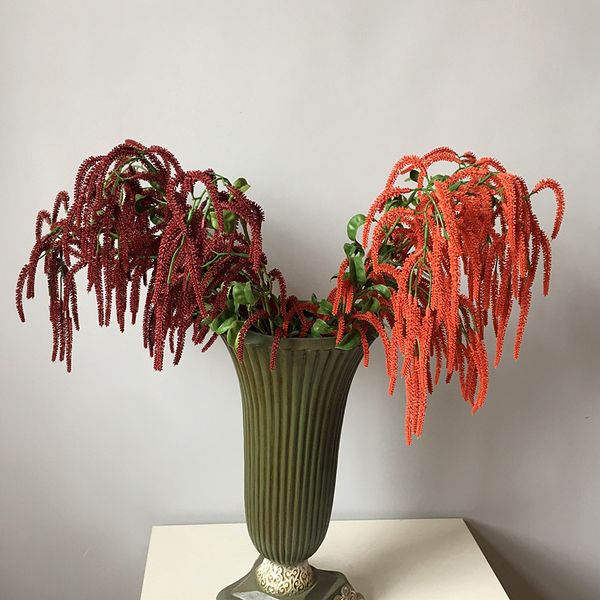 

4pcs 78cm long new wisteria fruit plastic artificial plant fake flower wall wedding decor landscaping flower decoration home table layout