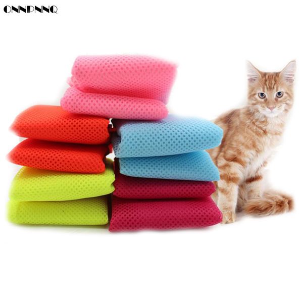 

onnpnnq multifunctional pet grooming bag cat fitted mesh clean bath bags supplies