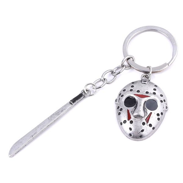 

пятница 13-е джейсон voorhees маска horror key chain hrjqwvg01, Silver