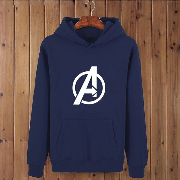 

2019 fashion marvel logo sweatshirt clothes sweatshirt hoodies men/women autumn winter hip hop hooded, Black