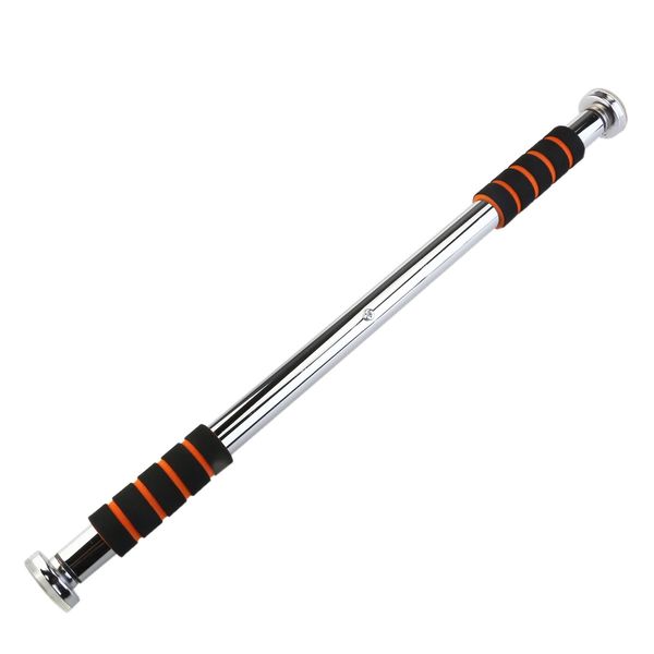 

portable 60-100cm adjustable indoor doorway chin-up bar horizontal pull up bar fitness exercise gym bar horizontal bars