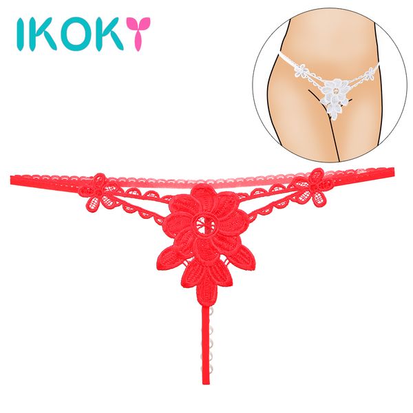 

ikoky женщины промежности трусы порно lace t-назад вышивка стринг трусики стринги эротическое белье флирт сексуальное белье clit бисера, Black;pink