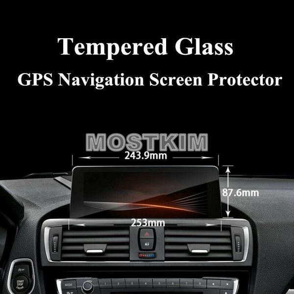 

10.2" tempered glass gps navigation screen protector for bmw 3 4 series f30 f32