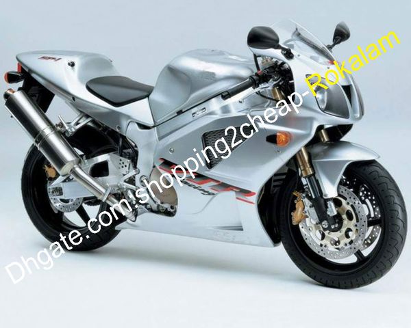 

cowlings parts for honda vtr 1000r vtr1000 vtr1000r sp-1 sp1 sp2 rc51 silver fairing aftermarket kit 2000 01 02 03 04 05 2006