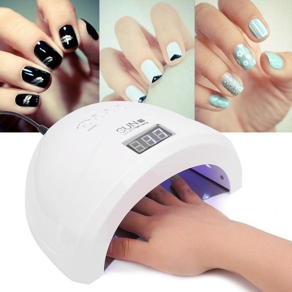 

nail lamp professional 48w nail art led lamp dryer gel polish curing manicure led