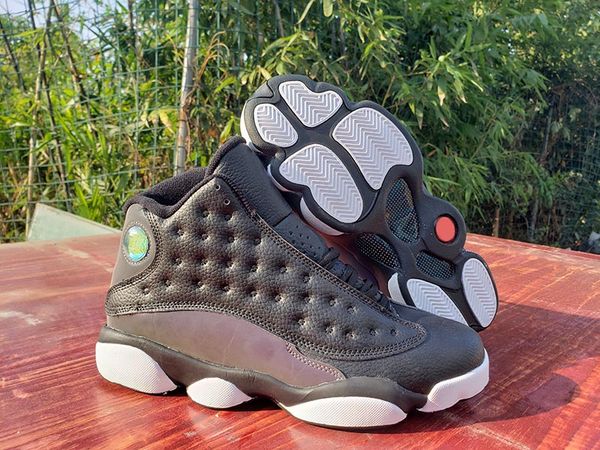 

new arrival 13 prm hc gs dark raisin men basketball shoes trainers 13s chameleon black mens athletic sports sneaker