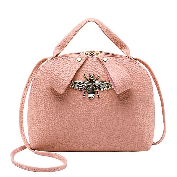 

2019 fashion women shoulder bags pu leather bag handbags women bags bee designer ladies messenger bags bolsa feminina 404