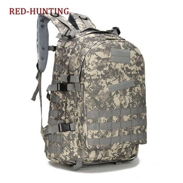 

outdoor sports camping hiking bag tactical molle backpack with hydration pocket hunting pack 30l