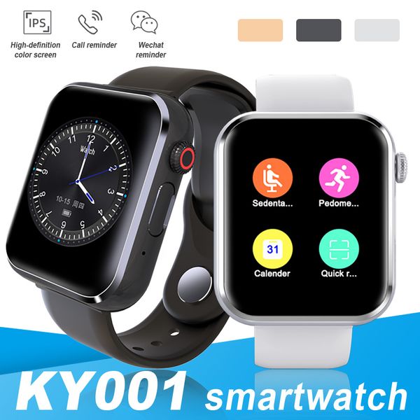 

Ky001 mart watch for android im card intelligent mobile martwatche bluetooth reloj inteligente for martphone with box