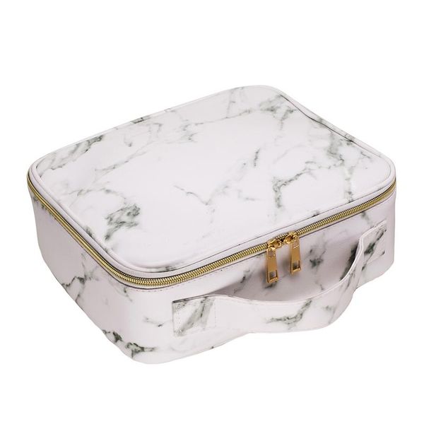 

multi-functional portable marble cosmetic bag wash kit marble makeup organizer bags travel make up case toiletry organizer bag