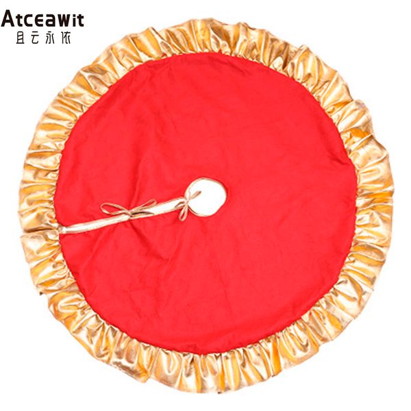 

90cm(36") christmas tree skirt red phnom penh tree skirt scene layout supplies merry christmas decor for home outdoor decor
