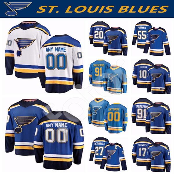 

St. Louis Blues jerseys Vladimir Tarasenko Binnington Patrick Maroon Ryan O'Reilly Jaden Schwartz Alex Pietrangelo Vince Dunn Colton Parayko