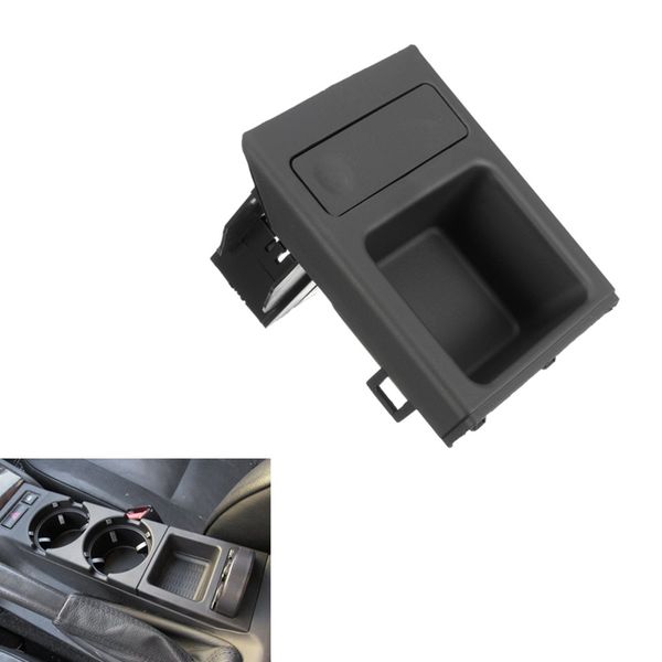 

black center console armrest tray coin box holder storage tray fit for e46 3 series 325 1998-2005