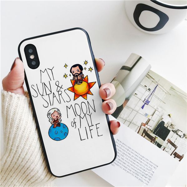 

coque luxury game of throne sun moon cover for iphone 11 pro xs max xr case for iphone 8 7 6s plus 5s se 5 case soft silicone cover.