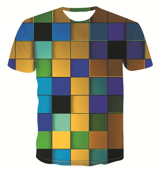 

short sleeve 3d printed funny men tshirt casual summer t shirt for men/women tee brand plus size clothes, White;black