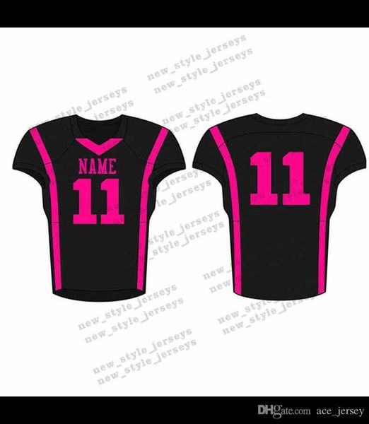 

71Men 2019 Youth Football Jerseys Army Green Wine Red Embroidery Logos Stitched Custom Any name Any number Jerseys