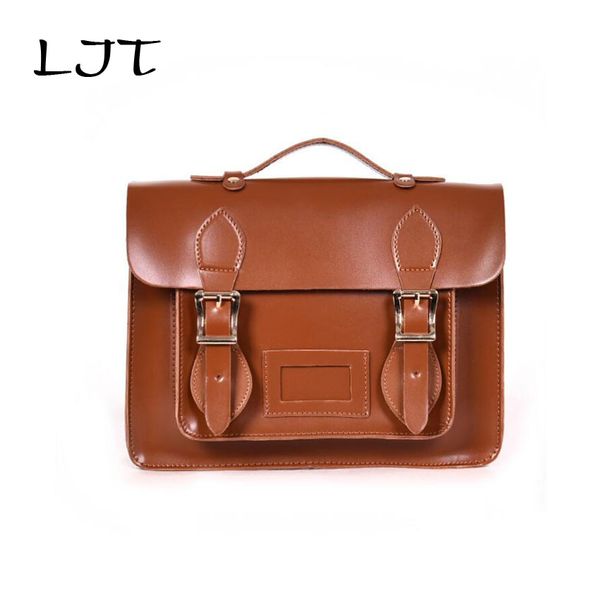 

ljtvintage women messenger bags for women 2018 new retro large capacity tote bags famous designers pu leather handbags bolsas de