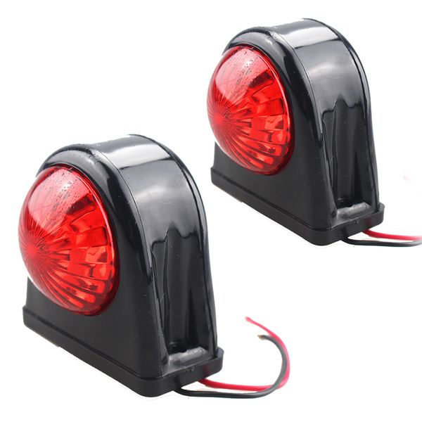 

2pcs/set 10-30v 10 leds side marker light auto car bus truck lorry side marker indicator led trailer light