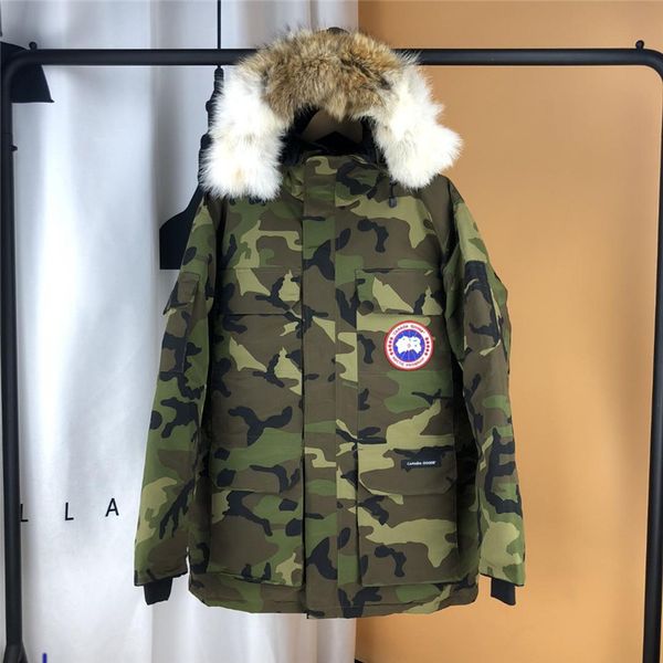 

mens jacket outdoors fur hooded down jacket hiver thick warm windproof goose down coat thicken fourrure manteaus doudoune, Black