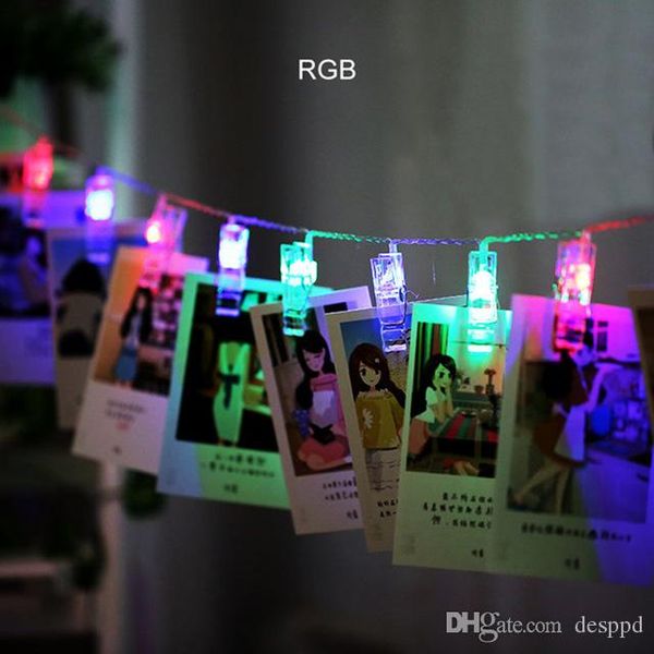 1 5m 2m 3m Photo Clip Holder Led String Lights For New 1 5m 2m 3m Photo Clip Holder Led String