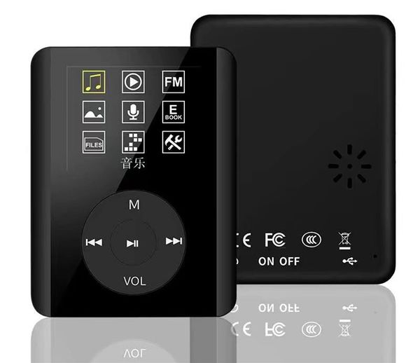 

mini hifi sport mp3 music player 16gb scrub material js-12 mp3 e-book fm radio recording support tf card walkmalk mp3 player