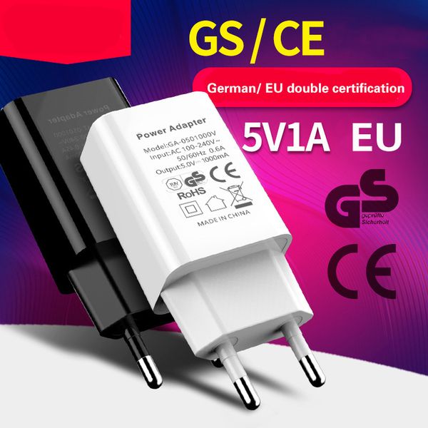 

5v 1a usb wall fast charger turbo adapter charging 1a eu plug for samsung galaxy s9 s8 plus note8 note 8 fast iphone