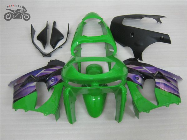 

customize motorcycle fairing set for kawasaki ninja 1998 1999 zx-9r green chinese fairings aftermarket parts zx9r 98 99 zx-9r